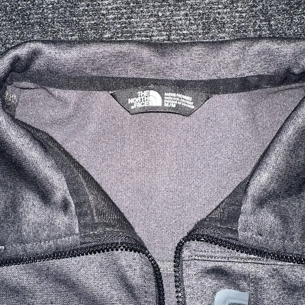 The North Face Apex Bionic Jacket Mens Medium Gray Fleece Lined Softshell M